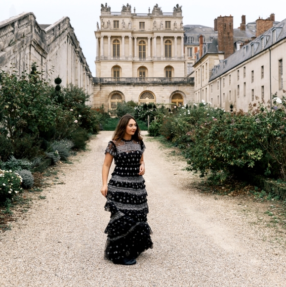 BHLDN Needle & Thread Gown fits size US  2 $769 - Picture 8 of 12